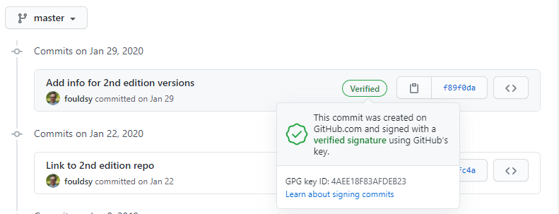 Verified Commit