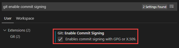 VS Code Setting