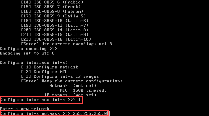 Isilon Node 1 Setup