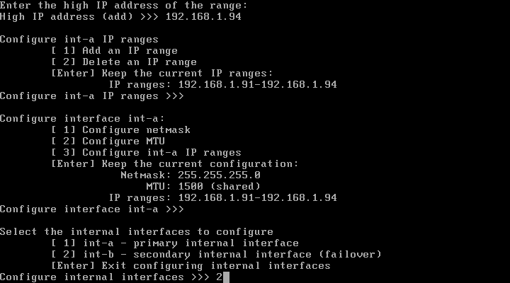 Isilon Node 1 Setup