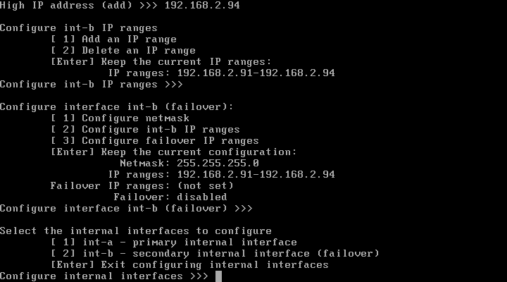 Isilon Node 1 Setup