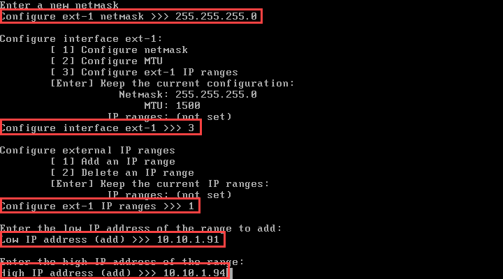 Isilon Node 1 Setup