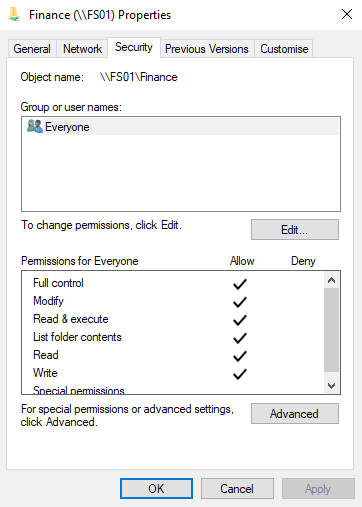 NTFS Permissions