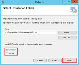 RVTools Install