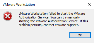 Workstation Error