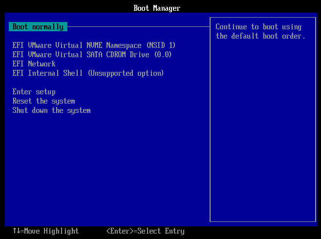 Boot Manager