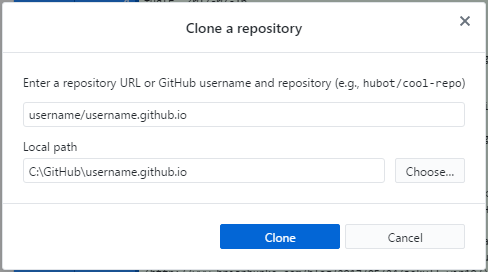 Clone Repo