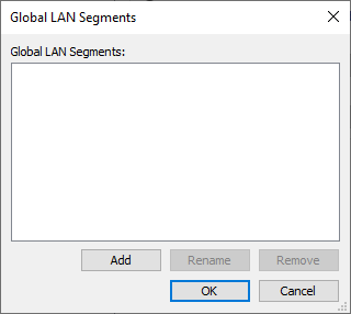 Missing LAN Segment
