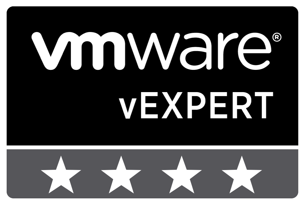 vExpert 4 Stars Badge