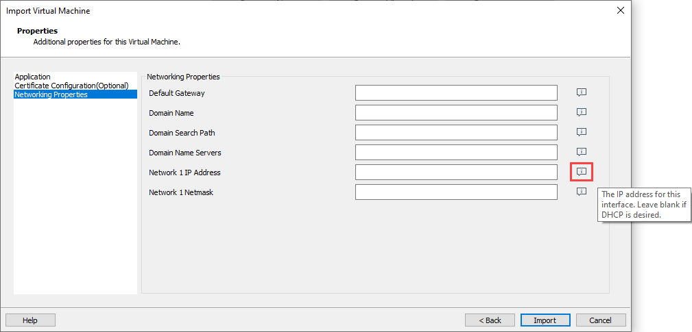 vLCM DHCP Deployment