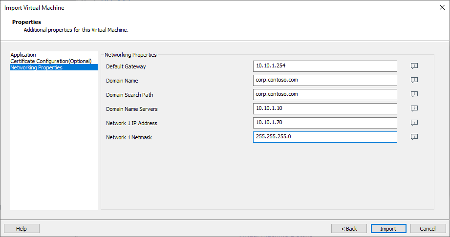 vLCM DHCP Deployment